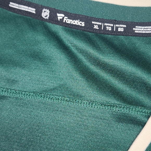 FANATICS EUC WOMEN'S SIZE MEDIUM MINNESOTA WILD NHL "FIALA" TEAM JERSEY - Picture 4 of 8